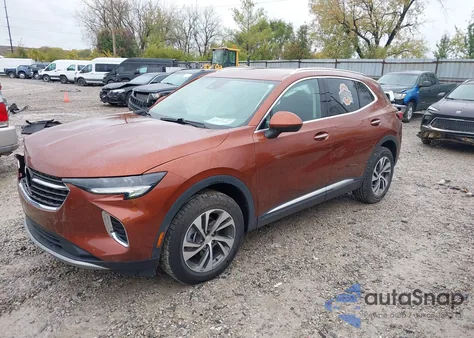 2021 Buick Envision Fwd Essence from USA, damaged, VIN LRBFZNR49MD104437